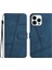 iPhone 15 Pro Retro Pu Deri Cüzdan Stand ile Cilt Touch Telefon Kılıfı (Yurt Dışından) 1