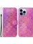 iPhone 15 Pro Max Stand Cüzdan Kılıfı, Göz Kamaştırıcı Deri Cep Telefonu Kapağı (Yurt Dışından) 1