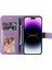 iPhone 15 Pro Max Stand Telefon Kılıf Cüzdan Tpu+Pu Deri Kapak Kabuğu (Yurt Dışından) 1