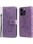 iPhone 15 Pro Max Stand Telefon Kılıf Cüzdan Tpu+Pu Deri Kapak Kabuğu (Yurt Dışından) 2