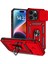 iPhone 15 Pro Max Slide Kamera Koruyucu Telefon Kılıfı Metal Yüzük Kickstand Anti-Cratch Pc + Tpu Kapağı (Yurt Dışından) 1