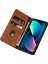 iPhone 15 Pro Max Bileklik Pu Deri Kılıf, Cüzdan Standı Anti-Drop Telefon Kapağı (Yurt Dışından) 4