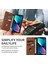 iPhone 15 Pro Max Bileklik Pu Deri Kılıf, Cüzdan Standı Anti-Drop Telefon Kapağı (Yurt Dışından) 5