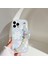 iPhone 12/12 Pro Çiçek Deseni Telefon Kılıfı Boncuk Zinciri ile Esnek Tpu Cep Telefonu Kapağı (Yurt Dışından) 4