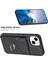 iPhone 15 Plus Kart Tutucu Pu Deri + Tpu Telefon Kılıfı Yüzük Kickstand Cep Telefonu Koruyucu Kapak (Yurt Dışından) 2