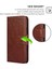 iPhone 15 Telefon Kapağı, Dokulu Pu Deri Cüzdan Stand Telefon Kılıfı Kabuğu (Yurt Dışından) 4