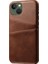 iPhone 15 Çift Kart Yuvalı Telefon Kapağı, Pu Deri Kaplamalı Pc Koruyucu Kılıf (Yurt Dışından) 2
