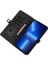 iPhone 15 Plus Görüntüleme Stand Cüzdan Kılıfı 9 Kart Yuvaları Zipper Cep Pu Deri Telefon Kapağı Kayış (Yurt Dışından) 3