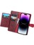 iPhone 15 Plus Slim Fit Pu Deri Kılıf Cüzdan Fermuarı Cep Çevirme Stand Telefon Kapak Kabuğu (Yurt Dışından) 3