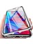 iPhone 15 Plus Manyetik Adsorpsiyon Metal Çerçevesi + Çift Taraflı Temperli Cam Telefon Kapağı Telefon Kasası (Yurt Dışından) 4