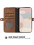 iPhone 15 Pu Deri Anti-Fall Kabuk Çift Manyetik Toka Flip Stand Kapağı Kayışla (Yurt Dışından) 2