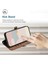iPhone 15 Pu Deri Anti-Fall Kabuk Çift Manyetik Toka Flip Stand Kapağı Kayışla (Yurt Dışından) 3