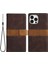 iPhone 15 Pro Cüzdan Deri Kılıfı, Stand Grid Ekleme Koruyucu Telefon Kapağı Kayışlı (Yurt Dışından) 1