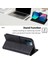 iPhone 15 Pro Magnetic Toka Folio Flip Pu Deri Cüzdan Kılıf Cep Telefonu Katlanabilir Stand Kapağı (Yurt Dışından) 3