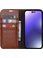 iPhone 15 Pro Crazy Horse Doku Anti-Fall Kapak Inek Deri Stand Cüzdan Telefon Kılıfı (Yurt Dışından) 2