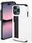 iPhone 15 Pro Tpu + Pc Çift Katmanlı Telefon Koruyucu Kılıf Slayt Kartı Tutucu Telefon Kapağı (Yurt Dışından) 2