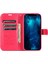 iPhone 15 Pro Pu Deri Telefon Kapağı, Stand Cüzdanı ile Tam Koruma Telefon Kılıfı (Yurt Dışından) 3