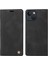 iPhone 15 Manyetik Otomatik Emici Pu Deri Kabuk Telefon Cüzdan Standı Kapağı (Yurt Dışından) 1
