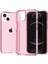 iPhone 15 Shockproof Pc + Tpu Telefon Kabası Ön Parmak Izi Önleme Kapak Cep Telefonu Kasası (Yurt Dışından) 1