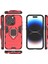 iPhone 15 Pro Max Tpu+Pc Bırak-Kötü Telefon Kılıf Halka Tutucu Kickstand Cover (Yurt Dışından) 5