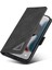 iPhone 15 Pro Max Shockroof Cüzdan Telefon Stand Kasa Telefon Kapağı Flip Deri Kabuğu (Yurt Dışından) 4