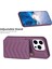 iPhone 15 Pro Max Cep Telefonu Kapağı, Kickstand Card Tutucu Telefon Kabuğu Tpu+Pu Deri Kılıf (Yurt Dışından) 5