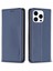 iPhone 15 Pro Max Pu Deri Şok Geçirmez Kapak Kart Tutucu Stand Telefon Kılıfı (Yurt Dışından) 1