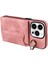 iPhone 15 Plus Deri+Tpu Kapak Cilt Touch Hissed Hisset Telefon Kılıfı Tutucu Kickstand Telefon Kabuğu (Yurt Dışından) 4