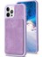 iPhone 15 Plus Kart Sahibi Tasarım Telefon Kılıfı Stand Anti-Çizgi Pu Deri+Tpu Mobil Kapak (Yurt Dışından) 1