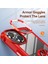 iPhone 15 Plus Ring Kickstand Telefon Kasası Alaşım Lens Çerçevesi Pc + Tpu Koruyucu Kapak (Yurt Dışından) 5