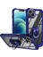 iPhone 15 Şok Geçirmez Kasa Yüzüğü Kickstand Pc + Tpu Telefon Kapağı Alaşım Lens Çerçeveli (Yurt Dışından) 1