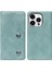 iPhone 15 Plus Telefon Kasası Retro Doku Pu Deri+Tpu Stand Manyetik Telefon Kapağı Kart Yuvası (Yurt Dışından) 1