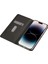 iPhone 15 Plus Telefon Kasası Retro Doku Pu Deri+Tpu Stand Manyetik Telefon Kapağı Kart Yuvası (Yurt Dışından) 4