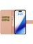 iPhone 15 Pro Folio Flip Stand Telefon Kapağı Deri Cüzdan Kılıfı (Yurt Dışından) 3