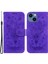 iPhone 15 Plus Stand Cüzdan Telefon Kılıfı, Gül Telefon Deri Kapağı (Yurt Dışından) 1