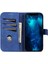 iPhone 15 Pro Max Stand Cüzdan Anti-Çizelge Telefon Kapağı Pu Deri Toz Gözgü Cep Telefonu Kılıfı (Yurt Dışından) 2