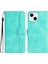 iPhone 15 Plus Deri Cüzdan Stand Kabuğu Tam Koruma Baskılı Telefon Kılıfı (Yurt Dışından) 1