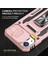 iPhone 15 Plus Slayt Kamera Kapağı Telefon Kılıfı Metal Kickstand Pc+Tpu Kıçlama Anti-Cratch Kapağı (Yurt Dışından) 5