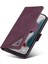 iPhone 15 Pro Max Shockroof Cüzdan Telefon Stand Kasa Telefon Kapağı Flip Deri Kabuğu (Yurt Dışından) 4