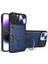 iPhone 15 Dönen Kickstand Pc+Tpu Kapak Slayt Kamera Kalkanı Çizelge Karşıtı Telefon Kılıfı (Yurt Dışından) 1