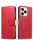 iPhone 15 Pro Max Buzağı Doku Stand Kabuk Cep Telefon Kılıfı Pu Deri+Tpu Telefon Kapağı (Yurt Dışından) 1
