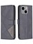 iPhone 15 Plus Pu Deri Kapak Çizgiye Karşı Anti Telefon Kılıfı Stand Cüzdanı (Yurt Dışından) 2