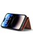 iPhone 15 Pro Kickstand Cover Işıltılı Deri Kaplı Pc+Tpu Çıkarılabilir Cüzdan Telefon Kılıfı (Yurt Dışından) 4