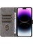 iPhone 15 Pro Max Cüzdan Telefon Kılıfı Rfıd Blowantıctıon Pu Deri Dergi Anti-Fall Stand Kapağı Kayış (Yurt Dışından) 3