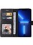iPhone 15 Pro Max Stand Kabuk Flip Cüzdan Anti-Çizgi Pu Deri Kılıf Cilt Touch Telefon Kapağı (Yurt Dışından) 1