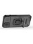 iPhone 15 Pc+Tpu Etkiye Dayanıklı Telefon Kılıfı Slayt Lens Koruma Kickstand Cover (Yurt Dışından) 4