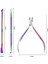 Gökkuşağı Seti Dmoley Tırnak Tırnak Makası Paslanmaz Çelik Manikür Pedikür Araçları Altın/gümüş/gökkuşağı Ölü Cilt Makas Makası Clipper Aracı (Yurt Dışından) 4