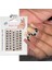 NO13 Pembe/siyah Tırnak Cımbız Silikon Presleme Kafası ile 146MM Paslanmaz Çelik Seçici Rhinestones Kirpik Tırnak Cımbız Çıkartmalar Aracı (Yurt Dışından) 1