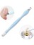 Mavi 10 Adet Çift Taraflı Ölü Cilt Sökücü Paslanmaz Çelik Pedikür Nail Art Çatal Tırnak Eti Çıkarıcı Makası Giyotin Çivi Bakımı Araçları (Yurt Dışından) 5