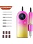 101P-SIYAH 45000RPM Tırnak Matkap Makinesi Şarj Edilebilir Tırnak Dosyası Manikür Profesyonel Tırnak Torna ile LCD Ekran Profesyonel Salon Aracı (Yurt Dışından) 2